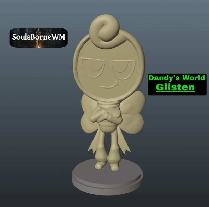 Dandys World Glisten Model Cetak 3D .c4d .max .obj .3ds .fbx .stl .blend