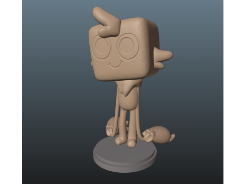 Dandys World Goob Model Cetak 3D