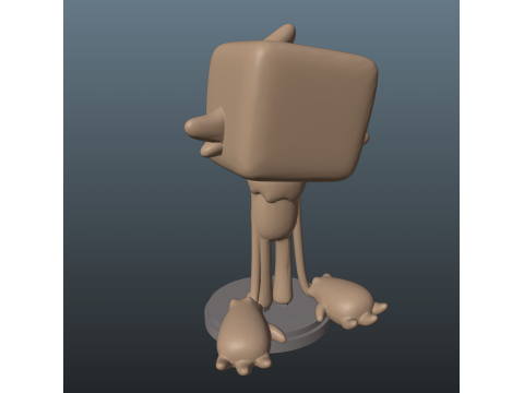Dandys World Goob Model Cetak 3D