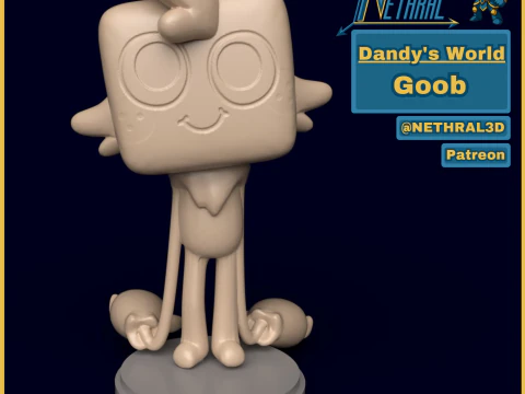Dandy's World Goob Modello di stampa 3D