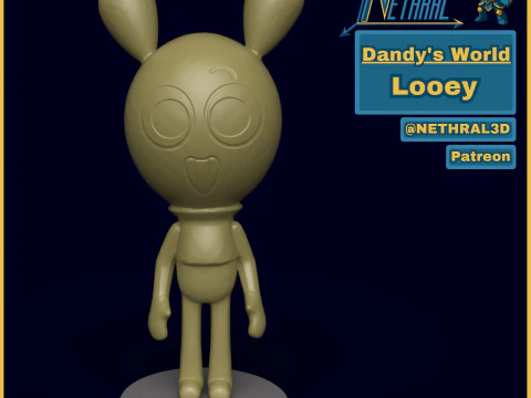 Il mondo di Dandy Looey Modello di stampa 3D
