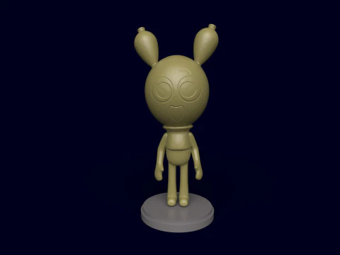 Dandys Mundo Looey Modelo de Impressão 3D