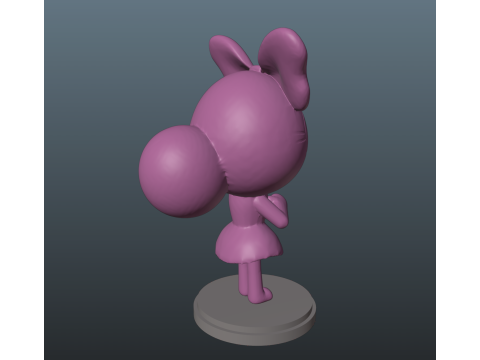 Dandys World Poppy 3D Принт Модель