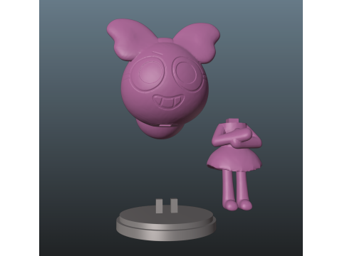 Dandys World Poppy 3D Принт Модель