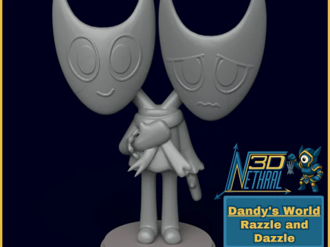 Dandy's World Razzle and Dazzle Modello di stampa 3D
