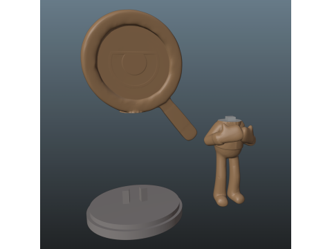 Dandys World Rodger 3D-Druckmodell