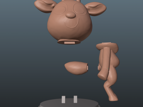 Dandys World Rudie Model Cetak 3D