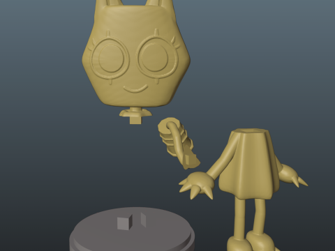 Dandys World Scraps Model do druku 3D