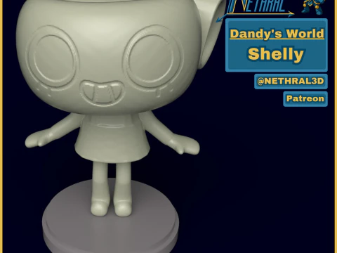 Il mondo di Dandy Shelly Modello di stampa 3D