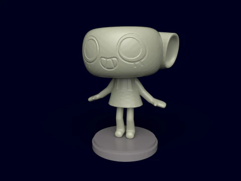 Dandys World Shelly 3D Print Model