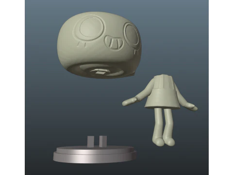Dandys World Shelly 3D Print Model