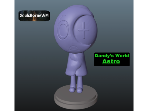 Dandys World Astro Modelo de impresión 3D