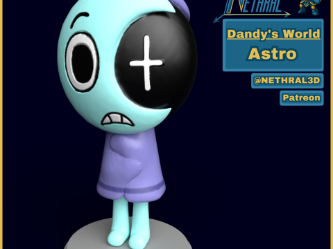 Дендис Мир Астро 3D Принт Модель