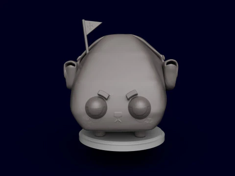 Dandys World Coal 3D Print Model