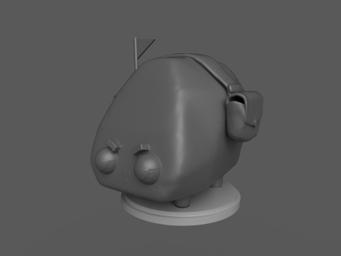 ダンディーズワールドコール 3Dプリントモデル