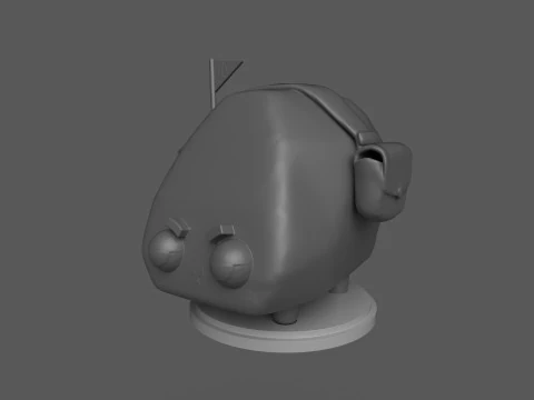 Dandys World Coal 3D Print Model