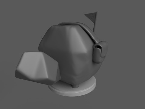 ダンディーズワールドコール 3Dプリントモデル