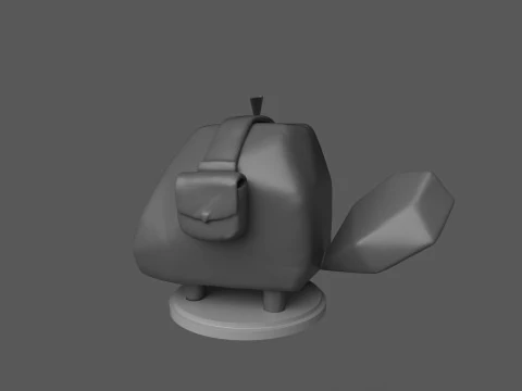 Dandys World Coal 3D Print Model