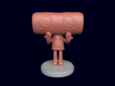 ダンディーズワールドコスモ 3Dプリントモデル