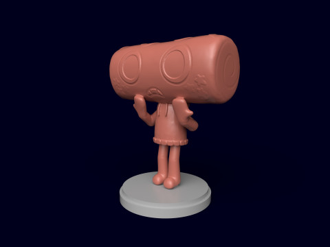 ダンディーズワールドコスモ 3Dプリントモデル