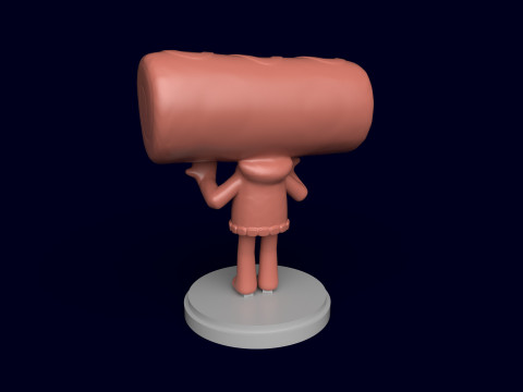 ダンディーズワールドコスモ 3Dプリントモデル