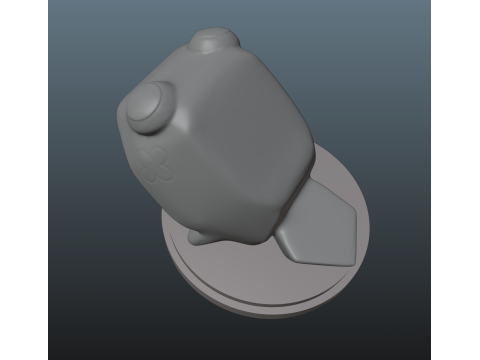 Dandys World Pebble 3D Print Model