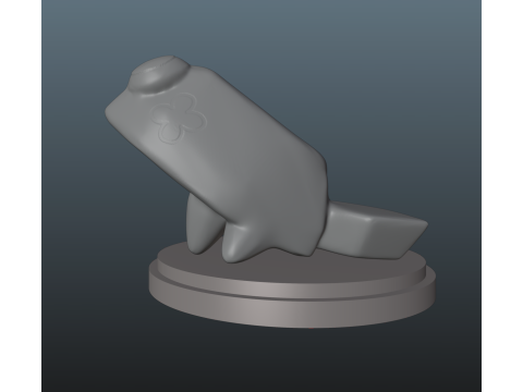 Dandys World Pebble 3D Print Model