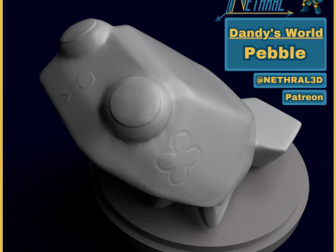 Dandy's World Pebble Modello di stampa 3D