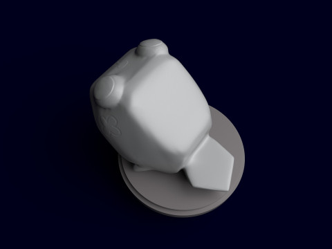 Dandys World Pebble 3D Print Model