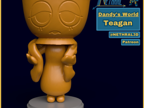 Dandy's World Teagan Modelo de impresión 3D