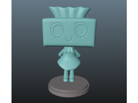 Dandys World Tisha Modelo de impresión 3D