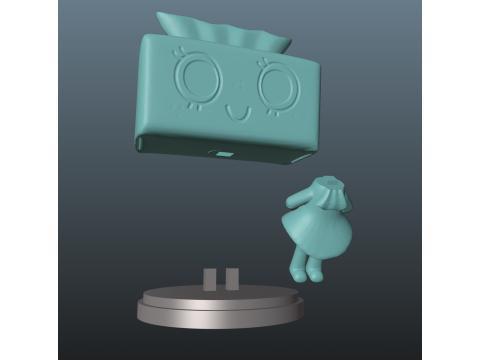 Dandys World Tisha 3D Print Model