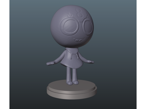 Dandys World Toodles 3Dプリントモデル