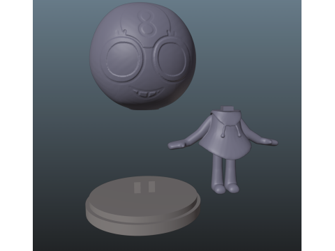Dandys World Toodles 3Dプリントモデル