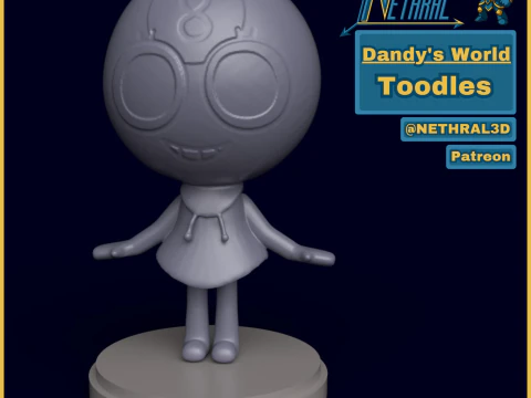 Dandy's World Toodles Modello di stampa 3D