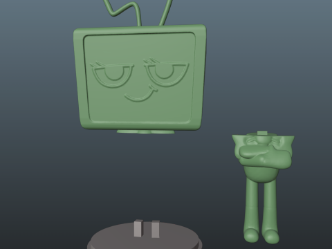 ダンディーズワールドヴィー 3Dプリントモデル