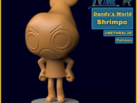 Дендис Мир Креветок 3D Принт Модель