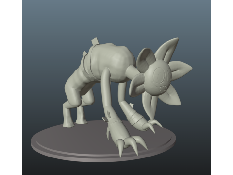 Dandys World Twisted Dandy 3D Print Model