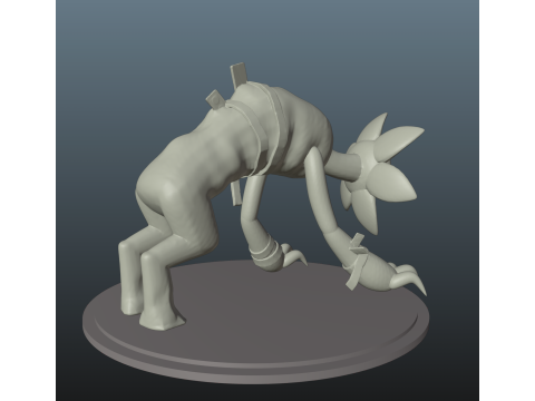 Dandys World Twisted Dandy 3D Print Model
