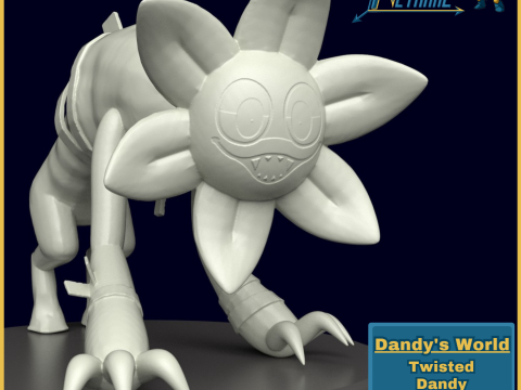 Dandys World Twisted Денди 3D Принт Модель