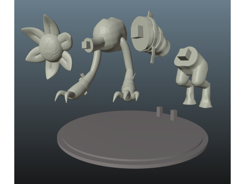 Świat Dandys Twisted Dandy Model do druku 3D