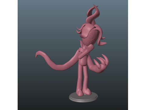 Dandy World Twisted Sprout 3D Print Model