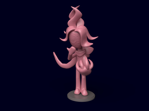 Dandy World gedraaide spruit 3D printmodel