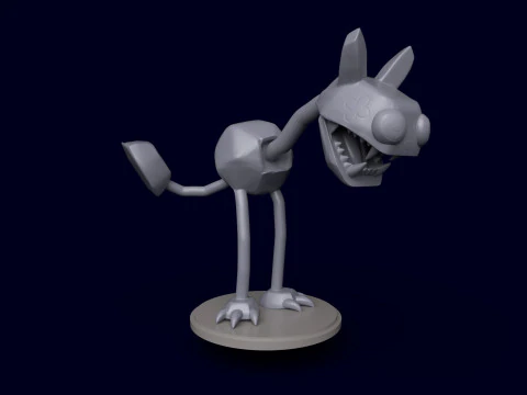 Dandys World Twisted Pebble 3D Print Model