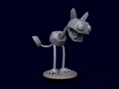 Dandys World Twisted Pebble 3D Print Model