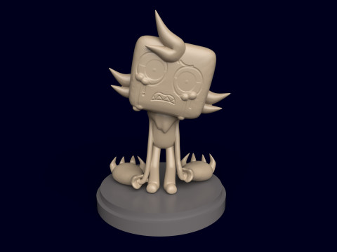 Goob Memutar Dunia Dandys Model Cetak 3D