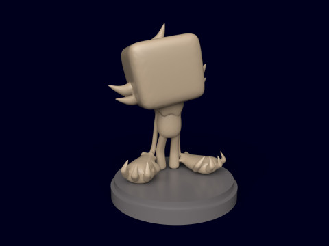 Goob Memutar Dunia Dandys Model Cetak 3D