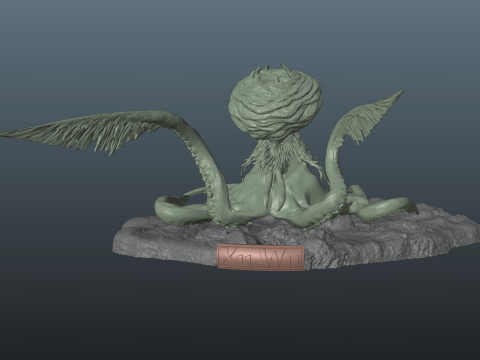 Monster Hunter Wilds Xu Wu 3D-printmodel