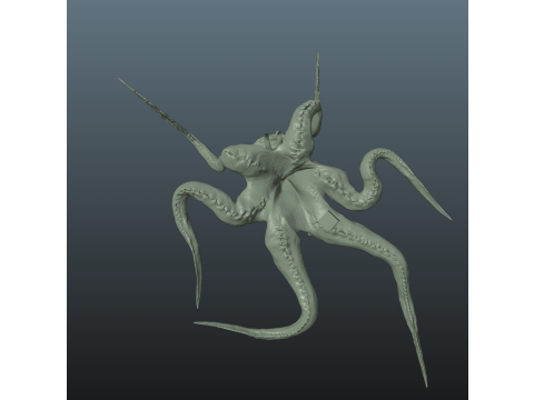 Monster Hunter Wilds Xu Wu 3D-printmodel