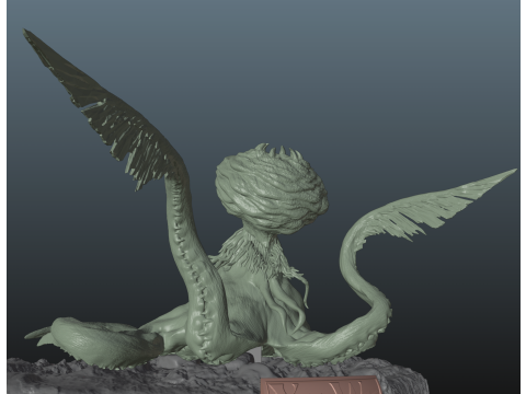 Monster Hunter Wilds Xu Wu 3D-printmodel